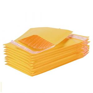 Lot de 10 Enveloppe Bulle A4,Enveloppes Matelass&eacute;es A4,Pochette Bulle Enveloppe Rembourr&eacute;e 210x297mm Auto-Adh&eacute;sive pour l'emballage,Envoi de Documents, Lettres, Colis (FuYuan, neuf)