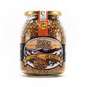 Pollen d'abeille naturel. 100% pollen d'abeille d'Espagne dans un contenant de 480 grammes. Pollen abeille naturel frais. Il constitue un stimulant et un compensateur vitamino-minéral. Pollen frais. (TAMANAKO, neuf)