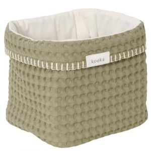 Koeka Petit Panier De Rangement - Pour Chambre De B&eacute;b&eacute; - Organiseur Du Commode &Agrave; Langer - Antwerp - Tissu Coton - (Koeka B.V., neuf)