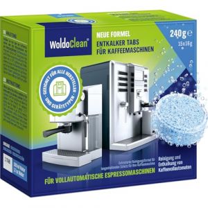 Pastilles de détartrage 15 pièces de 16 g - pour les machines à café, théières et bien plus encore (Woldo Group, neuf)