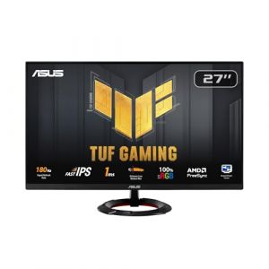 ASUS Moniteur de Gaming TUF Gaming VG279Q3R – 27 Pouces, Full HD (1920x1080), 180 Hz, Fast IPS, Extreme Low Motion Blur, 1ms (GTG), FreeSync, Variable Overdrive, 100 purcent Srgb (Your Online Shopping Mall, neuf)