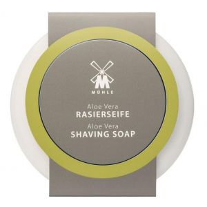 Savon pour rasage homme (65g, Aloe vera (blanc)) (Smoke&Chill, neuf)