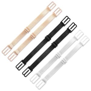 XYTAHDM Lot de 6 clips de sangle de soutien-gorge antidérapants et réglables pour femme, clips de sangle de soutien-gorge élastiques antidérapants pour la course, l'escalade, l'exercice (Newbilty OU, neuf)