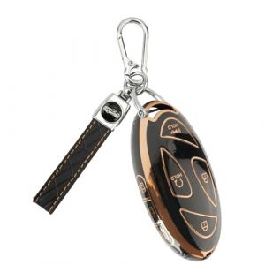 RUIYA Compatible avec Hyundai Tucson 2025 2026 | Kona SX2 EV | Ioniq 6 | Sante Fe 2024 2025 Boitier cl&eacute; de Voiture, Coque de cl&eacute; de voiture Bo&icirc;tier de cl&eacute; en TPU pour t&eacute;l&eacute;commande Tucson Accessoires (YEEP IN, neuf)