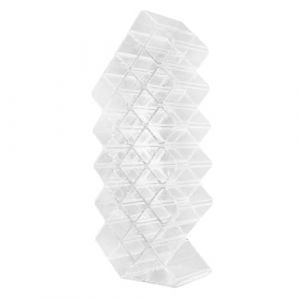 Hemobllo Organisateur Transparent Pour Rouges &agrave; L&egrave;vres Pr&eacute;sentoir De Bureau Compact Bo&icirc;te De Rangement Pratique Pour Coiffeuse (Leopolerd, neuf)