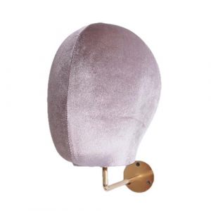 Pr&eacute;sentoir De Perruques En Fer En Tissu Plastique Robuste Pour Le Stockage &Agrave; Domicile Du Salon Capuchon T&ecirc;te Mannequin R&eacute;glable Avec T&ecirc;te D'affichage Perruque Modulaire Base (PLMN, neuf)