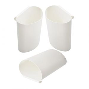 minkissy 3 Pièces Panier Suspendu Organisateur De Poubelle De Comptoir Accessoire De Chariot De Salon Canette Suspendue Seau Suspendu Poubelle Suspendue Conteneur De Déchets Suspendu (Prettbeauty, neuf)
