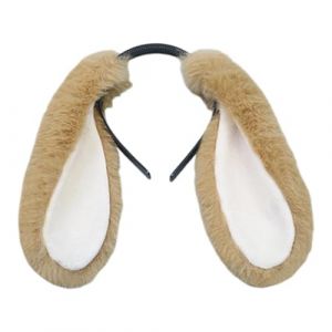 Bandeau D'oreilles De Chiot - Asudaro - Bandeau D'oreille De Caniche Carlin Bandeau D'oreille De Chien Couvre-Chef En Peluche Douce Bandeau Pour Chien Avec Oreilles De Chien Pour Enfants Et Adultes (Amorar, neuf)