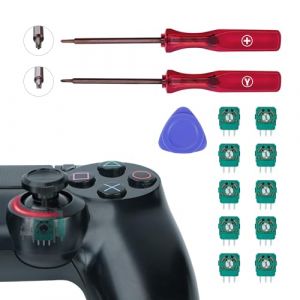 Mcbazel Potentiomètre de Module Analogique pour Manette de Jeu PS3/PS4, Compatible avec Les Pièces de Réparation de Joystick Analogique du Contrôleur PS3/PS4 (InniSpec, neuf)