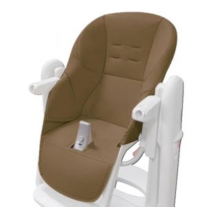 Housse Chaise Haute pour Bébé | Housse de Coussin pour Chaise Haute En Cuir PU | Multifonctionnelle Housse Siège Souple | Confortable Housse De Siège Rembourrée pour Peg Perego Tatamia (salyenrory, neuf)