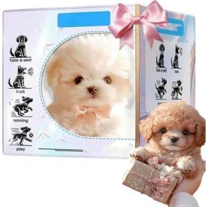 Générique Chien Robot,Chien Interactif,Chien Qui Marche Et Aboie,Animal De Compagnie Interactif Intelligent Qui Marche, Aboie Et Remue L'ia for Adultes, Cadeau (A7) (meshowp, neuf)