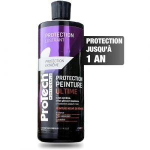 ProTechMC | Protection Peinture Ultime pour Voiture | Protège et Lustre Véhicule | Toutes Surfaces Peintes (Hors Plastiques) | Éclat Extrême Durable 1 an | Effet Déperlant | 500 ml (Protech Services, neuf)