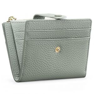 FALAN MULE Portefeuille Femme Porte Carte de Credit Cuir avec RFID Blocage Portefeuille Slim Porte-Monnaie Monnaie Femmes Portefeuille (FALAN MULE UK, neuf)