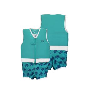 Maillot de Bain Flottant garçon : Tortue Vert/Taille 6 (21/24kg) / Unique (Greystone SAS, neuf)