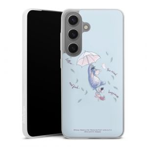 Coque Slim Compatible avec Samsung Galaxy S25 Etui Silicone Ultra Fine Coque en Silicone Ultra Fine Disney Winnie l'ourson Bourriquet Produit sous Licence Officielle (DeinDesign - GmbH, neuf)