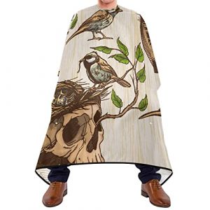 Cr&acirc;ne D'Animal D'Oiseaux Blouse Coiffeur Imperm&eacute;able Peignoir Coiffure Accessoires Robe De Coiffure Pour Instituts De Beaut&eacute; Barber Barbiers (ytuqqq, neuf)
