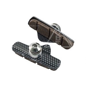 55 mm Campagnolo Record Patin de frein en carbone + Support de patin de frein Record, Chorus pour vélo route (bikefridge, neuf)