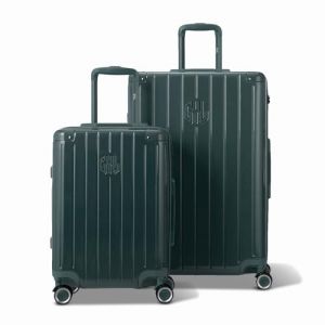 GYL Intemporelle Set de 2 Valises – Petit + Grande Valise Rigide Légère en 100% Polycarbonate avec Serrure TSA, roulettes Pivotantes et Poignée Ergonomique – Gris Fonce (IML GROUP MKT PLACE, neuf)