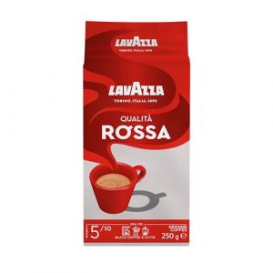 Lavazza Café Qualità Rossa, moulu, 250g, convient aussi pour French Press (ZYRAFKAEU, neuf)