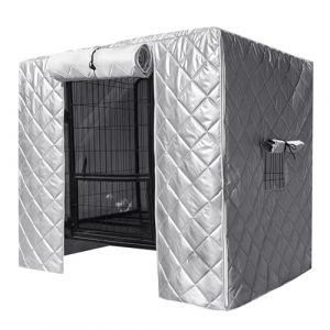 Housse de cage pour chien &ndash; Imperm&eacute;able et coupe-vent &ndash; Fournitures pour animaux domestiques &ndash; Housses de cage pour cage pour chien &ndash; Pour int&eacute;rieur et ext&eacute;rieur, jardin, terrasse, porche, cour (LuRongDunBanShangMao, neuf)