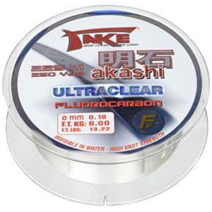 Lineaeffe Take akashi fluorocarbon 225 m x 0,18 mm, 6 kg-ultraclear (Arundo, neuf)