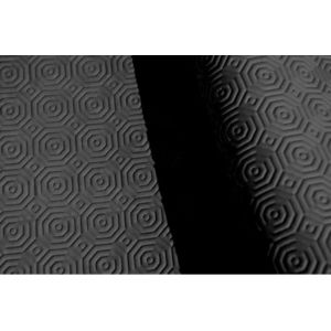 Teknigomme Protège Table sous Nappe PVC Noir Graphite- Largeur 140 - Roulé sur Tube en Carton (sans Plis) (Rect 140 x 250 cm) (Nortufting, neuf)