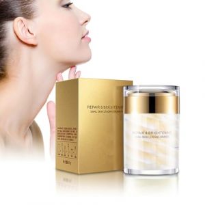 Cr&egrave;me D'escargot pour le Visage, Cr&egrave;me Nourrissante pour la Peau Anti-&acirc;ge Anti-rides Hydratant pour le Visage Extrait D'escargot Cr&egrave;me de Jour et de Nuit pour le Raffermissement de la Peau (60g) (Cimenn, neuf)