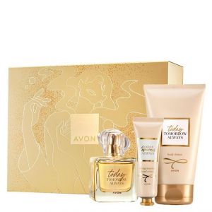 Avon Today Coffret cadeau avec eau de parfum, lotion pour le corps, crème pour les mains florale, longue durée et élégante (MaxSaleLTD, neuf)