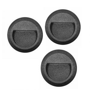 GUODDM &Eacute;clairage Ext&eacute;rieur - &Eacute;clairage D'escalier LED 3 W, &Eacute;clairage De Rampe en Saillie, &Eacute;clairage D'accentuation 3000 K, Lampe Murale D&eacute;corative for Cl&ocirc;ture De Jardin(3PCS) (Little Coow's Hceir, neuf)