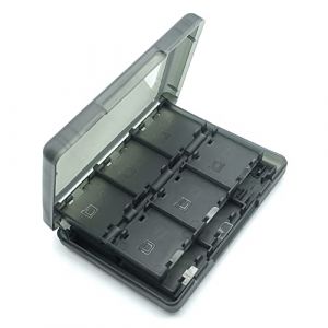 Étui pour Cartes de Jeu, boîte de Rangement 28 en 1, Organisateur de Cartes de Jeu, pour 3DS / pour 3DS / pour DSi/pour DSi XL/pour DSi LL/pour DS/pour DS Lite (Noir) (weifangfenggushangmao, neuf)