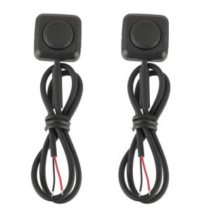 EPLZON Lot de 2 Interrupteurs à Bouton Poussoir Momentanés,12 V/24 V Mini interrupteur à bouton poussoir pour montage en surface pour Contrôle Industriel, Expériences Electroniques (EPLZON, neuf)
