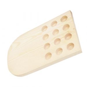 CIYODO Support Bois pour Bouteilles Essentielle Emplacements Organisateur Multi-compartiments pour Rangement &agrave; Domicile et Salon de Casier &Eacute;l&eacute;gant pour Flacons Aromath&eacute;rapie (ChanghaiWall, neuf)