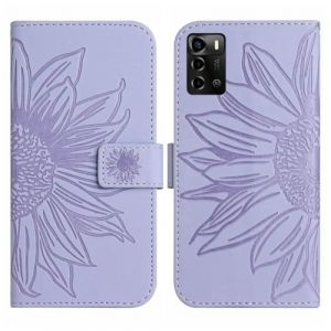 Rfvzubemok Compatible avec ZTE Blade V40 Vita 4G Coque,Compatible avec ZTE Blade A72 4G Etui pour t&eacute;l&eacute;phone Portable &agrave; Fermeture magn&eacute;tique et &agrave; Fente pour Carte Purple (Yitaihua, neuf)