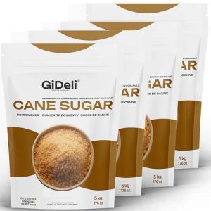 GiDeli 4 x 5 kg de sucre brun non raffiné (Posh Sp. z o.o., neuf)