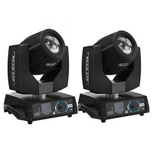 WZYBUTA Lyre Lampe de scène Beam 7R 230W Lumiere DJ DMX512 Moving Head Projecteur RGBW 16CH Lumière de fête Jeux de Lumiere pour DJ Fête,Bar,Concert,Mariage(2pcs) (CHENGZHUO STORE, neuf)