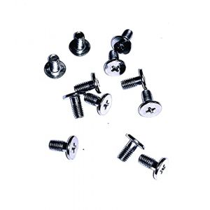 Vis inox 12 pi&egrave;ces 4 x 8 mm br&ucirc;leur plaque wok compatibles pour Bosch Siemens Neff 00616506 (M Shop Italia&reg; la pi&egrave;ce de rechange en un clic., neuf)