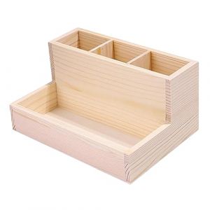 Didiseaon Boîte Surligneurs Palette Distributeur De Sachets De Thé Porte-pinceaux De Maquillage La Commode Rouges à Lèvres Organisateur De Maquillage Avec Tiroirs Se Maquiller Faire En Bois (Merkowski, neuf)