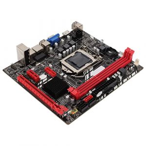 Dpofirs Carte Mère D'ordinateur B75M, Carte Mère de Jeu Micro ATX pour Corei7, I5, I3, LGA1155, SATA3.0x1, SATA2.0x3, PCI E8Xx1, Carte Réseau 100M, DDR3x2, VGA, HDMI, PCI E1Xx1 (Dpofirs, neuf)