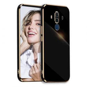POUHYE Coque pour Huawei Mate 10 Pro &Eacute;tui, Galvanis&eacute; Silicone Case Antichoc Anti Rayures Souple TPU Cover Housse L&eacute;g&egrave;re Protection Cam&eacute;ra Coque pour Huawei Mate 10 Pro Noir (SUPGUARD-EU, neuf)
