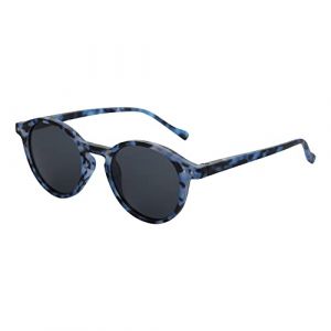 ZENOTTIC Lunette de soleil polaris&eacute; R&eacute;tro Classique Ronde R&eacute;tro Lunettes de soleil UV400 Cadre Homme Femme (MojingTec123, neuf)