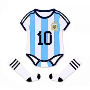 Acuryx Grenouillère pour bébé De Basketball Football Body Nouveau-Né Infantile BéBé avec Nom et Numéro Avec chaussettes (Acuryx, neuf)