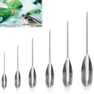 SGERUFZ 6 pcs Coulant Lentement et Flottant, Accessoires pour Truite, Lot de Flotteurs Truite pour Pâte à Truite et Cuillères (BeanyBeng, neuf)