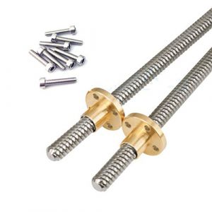 SOOWAY 300mm 8mm T8 tige filetée tige filetée + écrou T8 pour moteur pas à pas de l'imprimante 3D (SOOWAY3DPRINTER, neuf)