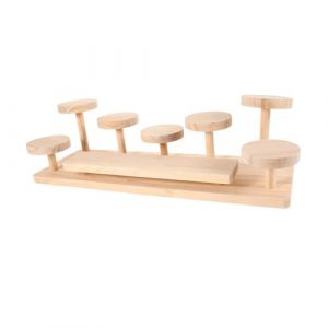 Happyyami Pr&eacute;sentoir Bois Pour Flacons De Parfum Organisateur De Cosm&eacute;tiques Pr&eacute;sentoir De Parfum Pour Commode &Eacute;tag&egrave;re De Pour Chambre (Liunmiao, neuf)