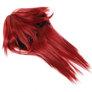 NOLITOY Perruque Mulet Cosplay Pour Homme Femme Cheveux Synthétique Long Perruque Mulet Cheveux Synthétique Long Pour Homme Femme Cosplay Pour (M.Meteorite, neuf)