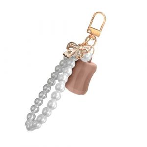 Porte-clé portable pour baume à lèvres - Clip à libération rapide - Design tendance - Compatible avec plusieurs marques - Essentiel de voyage - Anti-perte (ERSHI, neuf)