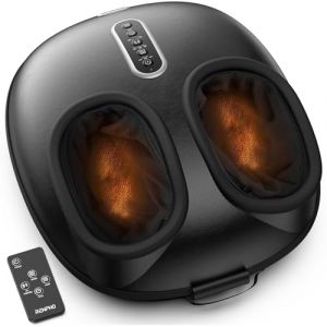 RENPHO Appareil de massage des pieds avec chaleur (Nouvelle version 2025), Shiatsu pour fasciite plantaire, 3 modes et niveaux de compression d&rsquo;air, cadeaux pour femmes et hommes (RENPHO LIMITED, neuf)