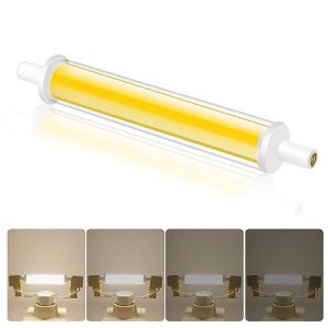 R7S LED 118mm Dimmable, 7.7W 230V 850LM Blanc Naturel 4000K R7S Ampoules LED, &Eacute;quivalent Pour 100W J118 R7S Ampoules Halog&egrave;nes, Pas De Flicker, 1PCS (BVCL, neuf)