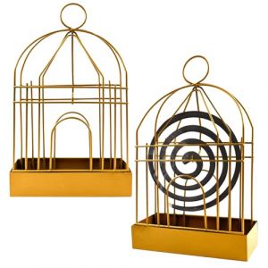 Support Bobine Anti Moustique, 2pcs Support Spirale Anti Moustique Exterieur, Durable Support Serpentin Anti Moustique, Support de Bobine Anti-Moustique pour Chambre À Coucher, Salon (Ovtai-EU, neuf)