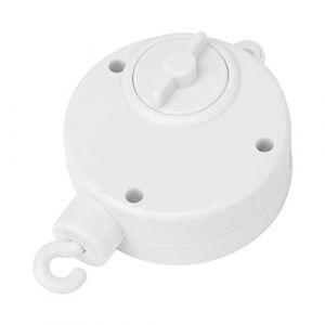 VGEBY Cloche de Lit de Berceau, Lit de Berceau pour B&eacute;b&eacute;, Jouet de Cloche Suspendu, Bo&icirc;te &agrave; Musique M&eacute;canique, Douce M&eacute;lodie Relaxante (Funwehua, neuf)